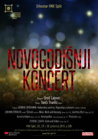 Novogodišnji koncert Orkestra HNK Split