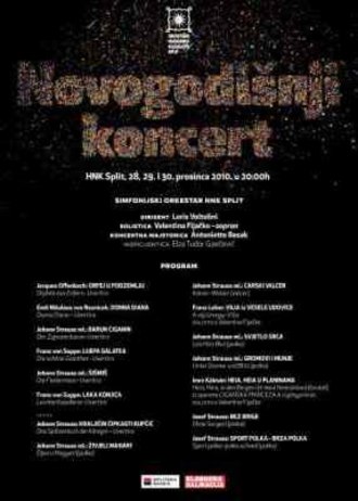 Novogodišnji koncert Simfonijskog orkestra HNK Split