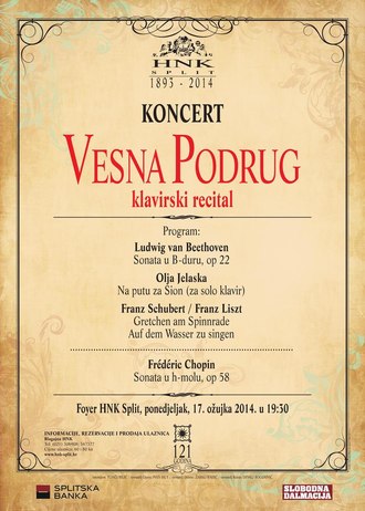 Vesna Podrug - pijanistički recital