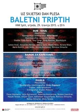 Baletni triptih za Svjetski dan plesa 