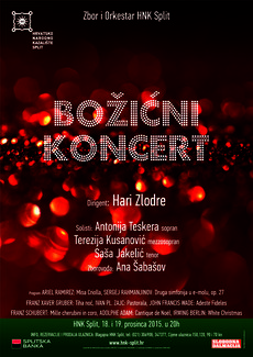 Božićni koncert Zbora i Orkestra HNK Split